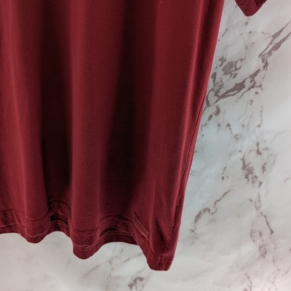 Life Is Good T Shirt Womens Small Red Snowman Winter Chillin And Grillin Cookout - Picture 4 of 9